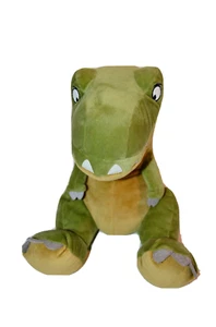 Peluche de dinosaurio T-Rex ¿Ya estamos allí? Cuidado de Kohl's verde de felpa - Imagen 1 de 6
