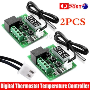 2PCS W1209 Digital Thermostat Temperature Controller Board DC 12V -50-110°C - Picture 1 of 11