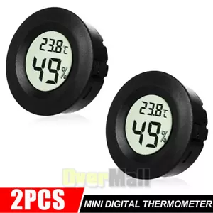 Pack de 2 Medidor Digital De Humedad y Temperatura Termómetro Ambiental Higrómetro - Imagen 1 de 15