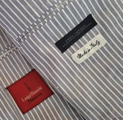 Abrigo deportivo de verano LBM 1911 para hombre sin construir de algodón blazer 40R bolsillos de parche Foto 1 de 4