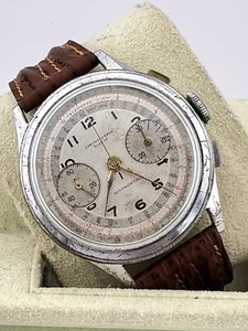 Vintage Chronographe Suisse Landeron 248 Chronograph Men’s Wristwatch Serviced - Picture 1 of 2
