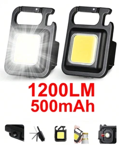 1 PC 1200LM Aluminum Flashlight - Rechargeable, Multifunction Torch Strong Light - Picture 1 of 9