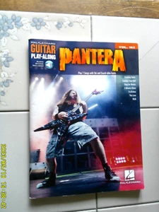 Pantera Guitar Play-Along Vol 163 Notes & Tab Sheet Music Song Book Online Audio - Bild 1 von 1