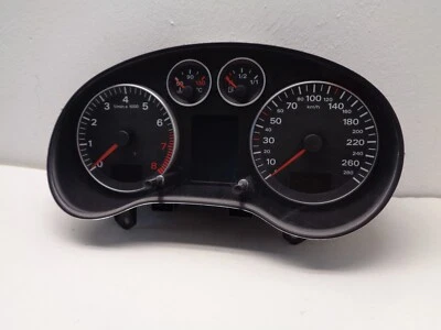 Audi A3 8P integrated dashboard 8P0920930P tachometer Erst 200 km group - Image 1 of 3