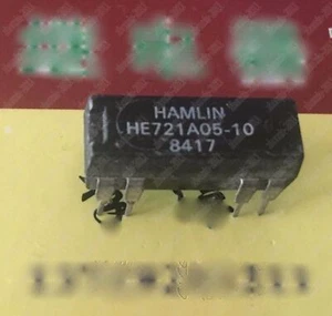 Relé Hamlin He721A05-10 usado 5 piezas #F16 - Imagen 1 de 4