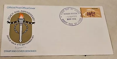 First Day issue 7c Legacy 50th Anniversary 5th September 1973 Wagga Wagga NSW   - Image 1 of 4