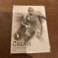 2022 Futera Unique Thierry Henry France  The Greats World Cup National Team