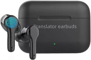 Anfier M6 Translator Earbuds Two Way, 74 Sprachen, 70 Akzente, Online Mode, BK - Bild 1 von 23