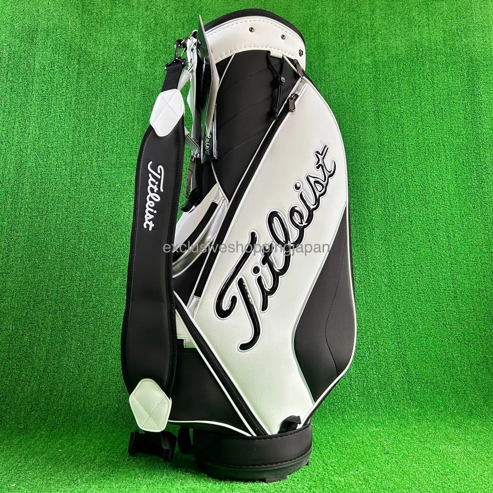 Titleist Golf Cart Bag Aspire 9 x 47in 5-way 2023 Model Lightweight 2.7kg White - Image 1 of 4