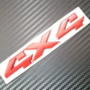 Car Badge 4x4 4 X 4 3D Metal Red Four wheel drive for RAM 1500 Emblem Sticker - Bild 1 von 6