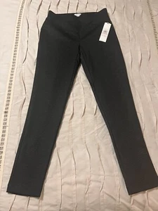NWT Calvin Klein Women's Size 6 Skinny Leg Pull-on Houndstooth Career Pant - Picture 1 of 10
