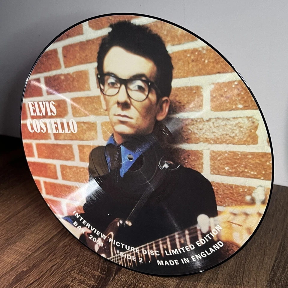 Elvis Costello -  Interview Picture Disc - Rare - Limited Edition - 12" - Vinyl - Image 1 of 4