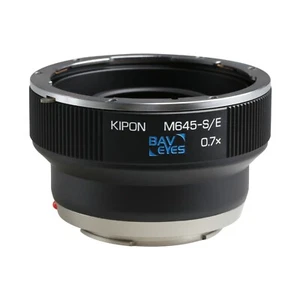 KIPON 0.7x Focal Reducer Optic Adapter for Mamiya 645 Lens to Sony E Camera - Picture 1 of 5