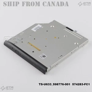 HP EliteBook 2540p Laptop Super Multi DVD Rewriter Drive TS-U633 598776-001 - Picture 1 of 7