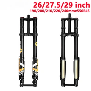 MTB Fahrrad Inverted Oil Luftfedergabel 26/27,5/29 Zoll E-Bike DH Vordergabel - Bild 1 von 15