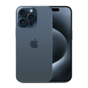 Apple iPhone 15 Pro 6.1" Unlocked 256GB - (Blue Titanium) A2848 w/Warranty - Picture 1 of 5