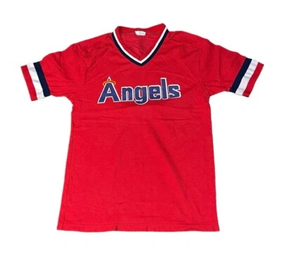 Vintage Angels Men’s Small Red V Neck T Shirt Jersey Kernan 7 USA - Image 1 of 4