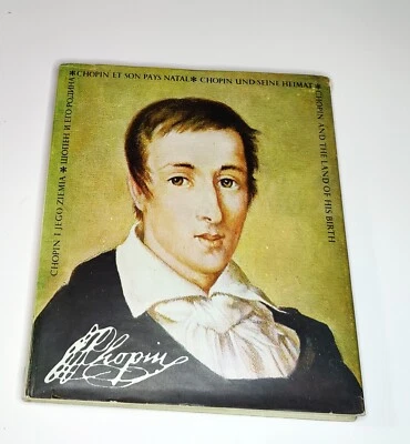 Chopin & the Land of His Birth Josef Kanski In 5 Languages HC w/DJ 1975 GOOD - Image 1 of 4