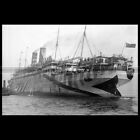 Photo B.003225 USS LAPLAND WW1 TROOPSHIP 1918 RED STAR LINE PAQUEBOT OCEAN LINER