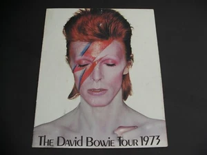 DAVID BOWIE ALADDIN SANE ZIGGY STARDUST 1973 LIVE CONCERT UK TOUR PROGRAMME - Picture 1 of 5