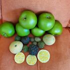 Realistic Fruit staging theater prop artificial faux fake Lot Full size