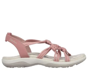 Skechers Women's Reggae Slim - Why Knot Sandal Coral- 163187-CRL Color CORAL - Picture 1 of 6