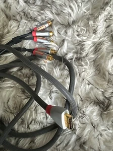 Cable componente 15 pies pez cohete PlayStation 2 HDTV audio video hacer 12 puntas - Imagen 1 de 1