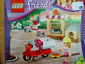 LEGO Friends Stephanie's Pizzeria (41092) With Box And Instructions Original Box Set