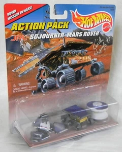 Hot Wheels "Action Pack" Sojourner Mars Rover, 1997 Convention Signed, New NIP - Picture 1 of 7