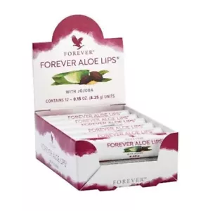 2 Schachteln mit 12 Forever Living ALOE LIPPEN je mit Jojoba und Bienenwachs - Bild 1 von 4