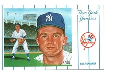 Postcard 1961 New York Yankees 1991 Historic Limited Edition Series 2