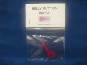 Belly Button Brush - Novelty fun present gag gift unusual humorous keepsake - Picture 1 of 2