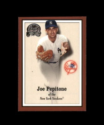 2000 FLEER GREATS OF THE GAME JOE PEPITONE #30 NEW YORK YANKEES - Image 1 of 2