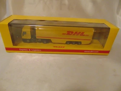 Camión de entrega semi diecast DHL - nuevo stock antiguo Foto 1 de 3