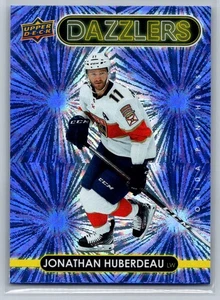 2021-22 Upper Deck #DZ-22 Jonathan Huberdeau Dazzlers Purple Florida Panthers - Picture 1 of 2