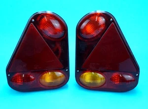 Pair of Radex 2900 Rear Trailer Lamps LH & RH - 5+4 Pin Quick-fit Plug-in Socket - Picture 1 of 2