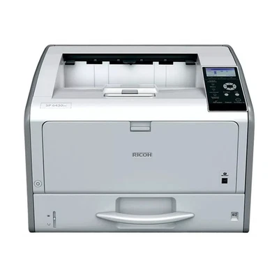 Ricoh SP 6430dn 11x17 Desktop Printer, New Genuine Drum, Toner, Maintenance Kit - Image 1 of 4