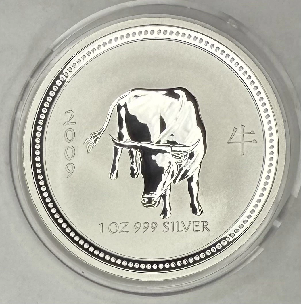 オーストラリア 銀貨 2009年 牛 1oz 4種セット シルバー プルーフ