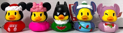 Lote de 5 Personajes Disney/WB Navidad Vacaciones Goma Pato Jeep Pato Duckalooz Foto 1 de 2