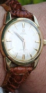 18ct Omega Automatic Seamaster 1960 Heavy Ald Case 56.3gm - Picture 1 of 22