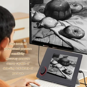 Graphic Drawing Tablet 5080LPI Digital Art Tablet With 8192 Pressure N NEW - Afbeelding 1 van 12
