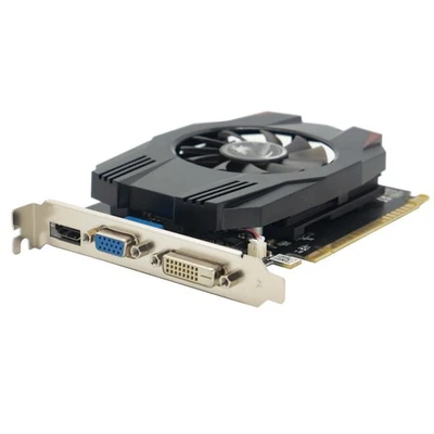 Video Card Graphics Nvidia Geforce Gt 730 2GB GDDR3 DVI HDMI VGA Editing P - Image 1 of 4