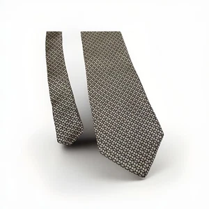 Herren Geoffry Bean klassische New York Krawatte Seide Blumendruck mit Gänseblümchen - Bild 1 von 4