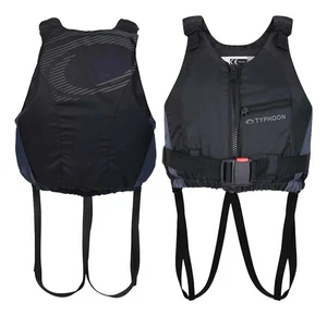 Ayuda de flotabilidad Typhoon Amrok 50N para SUP, kayak o bote auxiliar - negro/grafito XS-S - Imagen 1 de 3