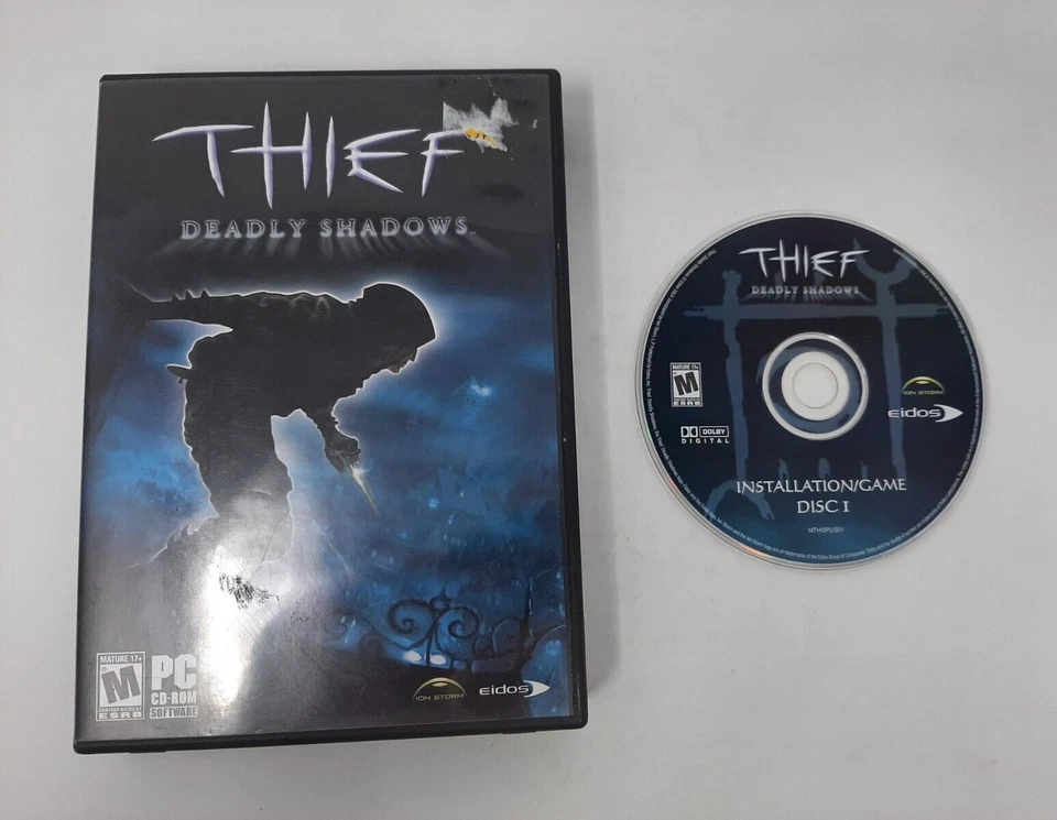 Thief: Deadly Shadows PC 2004 - 3-Disc-Set *No Manual* - Image 1 of 4