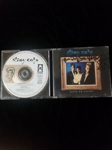 Stray Cats Elvis On Velvet CD single SIGNED BY LEE ROCKER Import Brian Setzer 