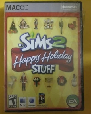 The Sims 2 Happy Holiday Stuff Expansion Pack Mac New, Sealed - Image 1 of 2
