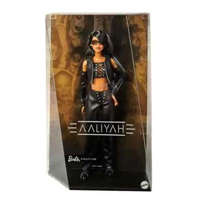 Barbie Aaliyah Signature Music Series Doll Black Faux Leather HRM80 IN HAND - Picture 1 of 6