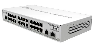 MikroTik New Cloud Router Switch CRS326-24G-2S+IN, 24x Gigabit ports, 2x SFP+ - Image 1 of 4