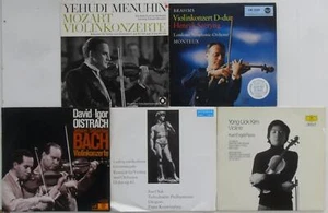 5x LP Vinyl Sammlung - Violinkonzerte - Mozart, Beethoven, Bach, Brahms - Picture 1 of 1